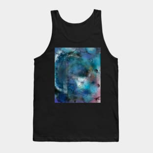 Dark Swirl Solar System Tank Top